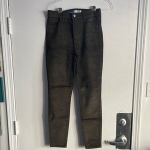 Old Navy Olive Green Skinny Jeans
